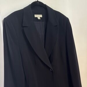 Classic Black Blazer and Dress Set by Lord & Taylor Size 18